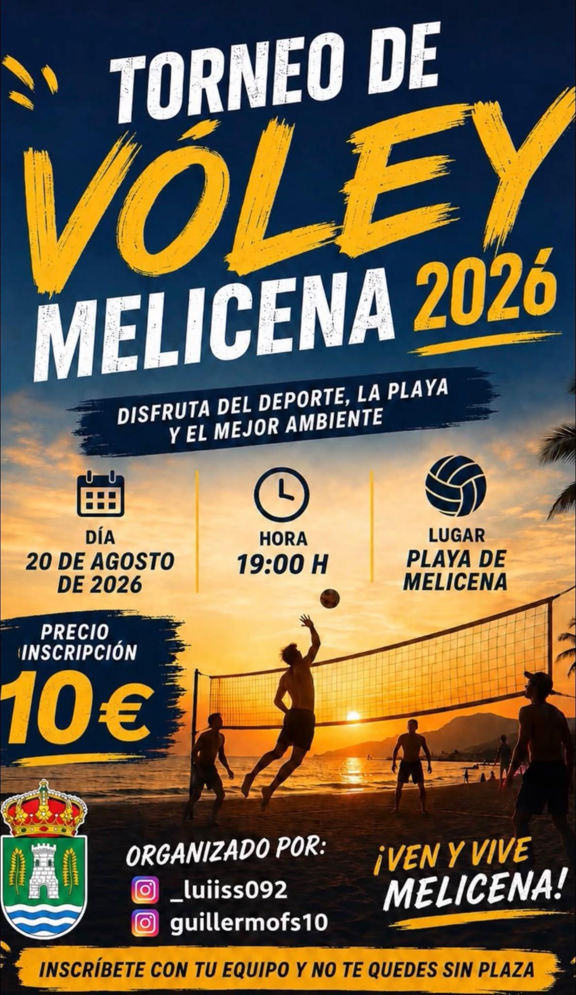Torneo de Vóley Melicena 2026